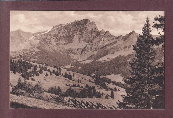 LES DIABLERETS vus du Chemin de Bretaye