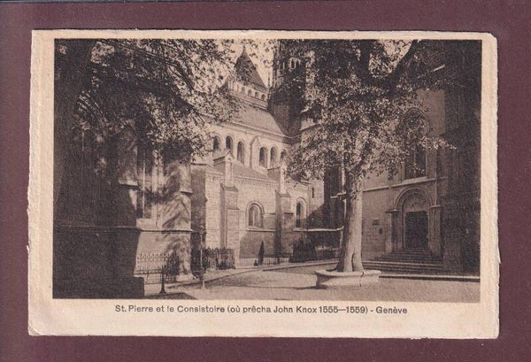 GENEVE - St. Pierre - Consistoire