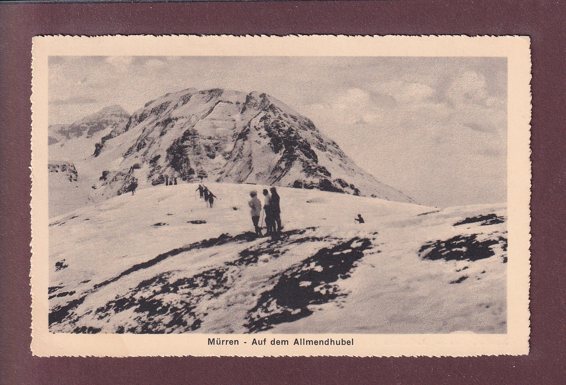 MÜRREN - Auf dem Almendhubel