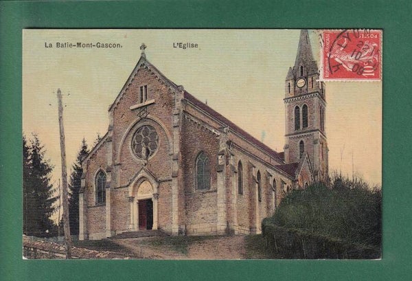 LA BATIE-MONT-GASCON - Eglise - 1909