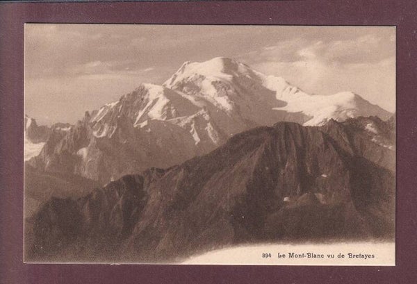 MONT-BLANC vu de Bretaye