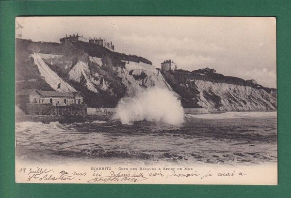 BIARRITZ - Côte des Basques - 1903
