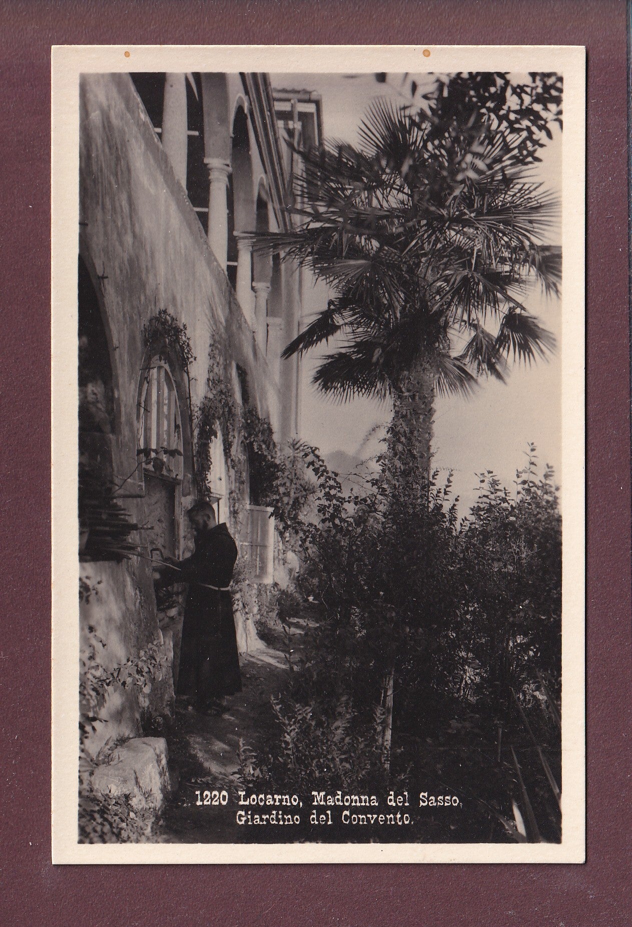 LOCARNO - Madonna del Sasso - Giardino