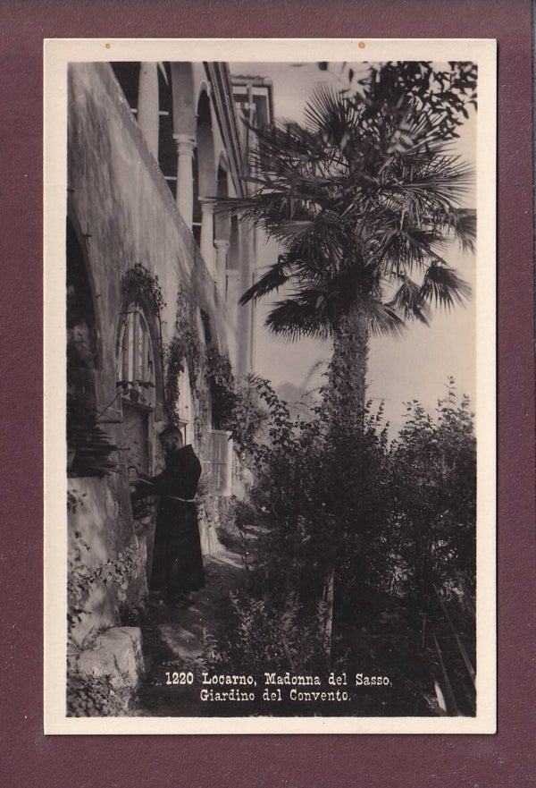 LOCARNO - Madonna del Sasso - Giardino