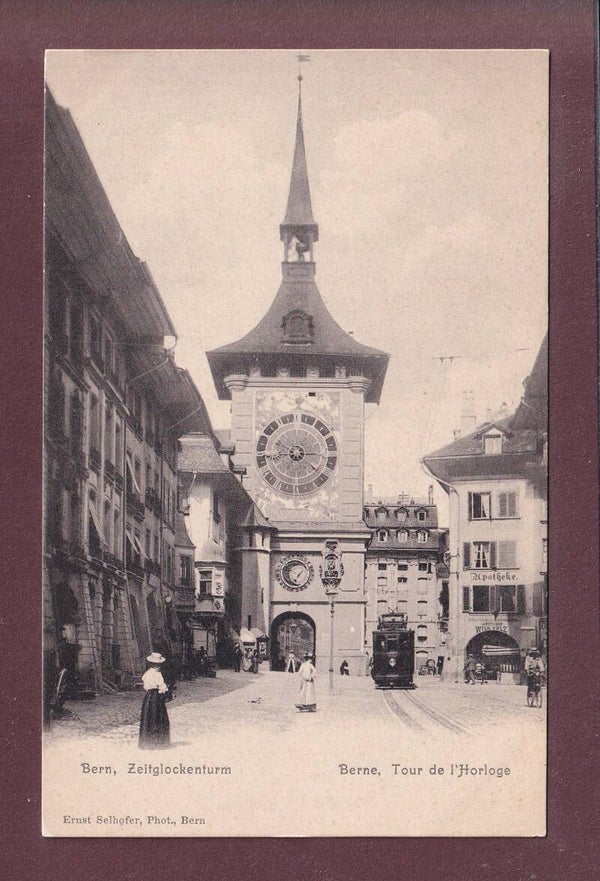 BERN - Tour de l'Horloge - Tram
