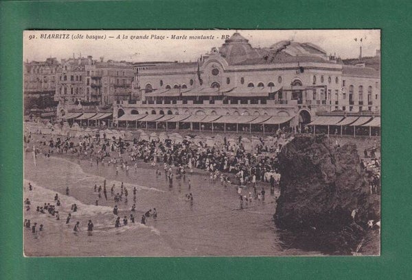 BIARRITZ - Grande Plage - 1925