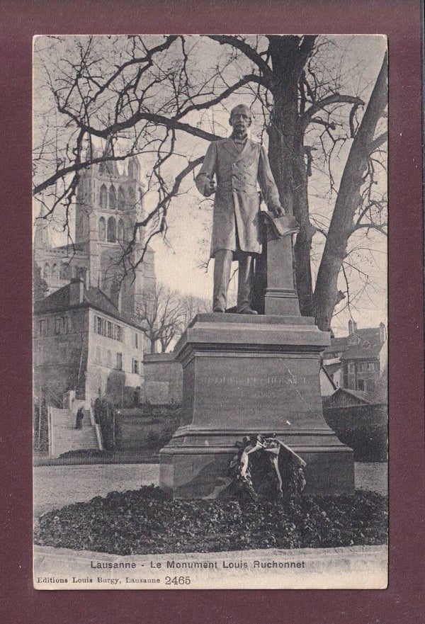 LAUSANNE - Monument Ruchonnet