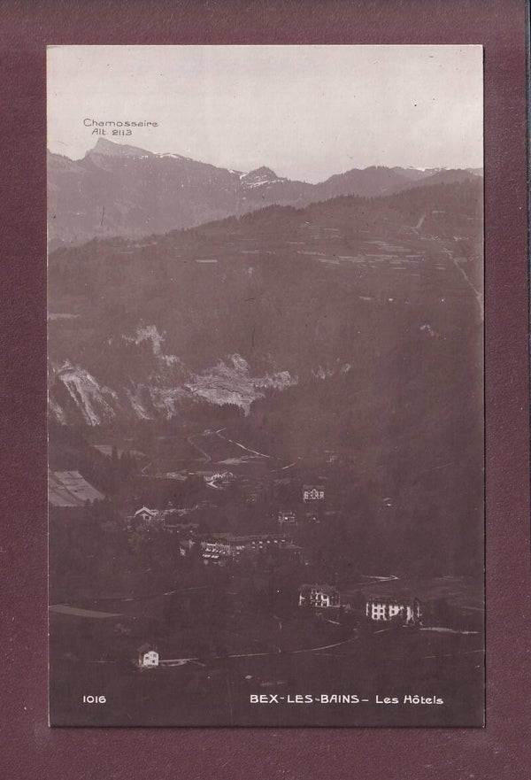 BEX-Les-Bains - Les Hôtels