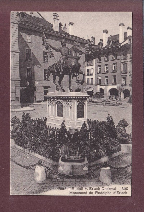 BERN - Erlach-Denkmal