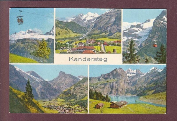 KANDERSTEG - 5 Bilder - 1962