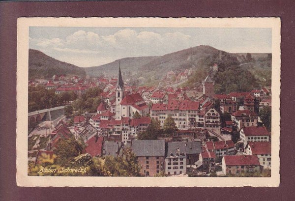 BADEN - Generalansicht - 1938