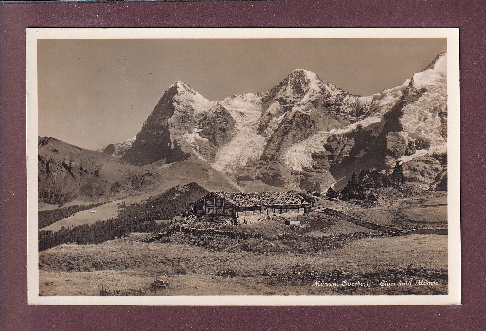 MÜRREN - Oberberg - Eiger - Mönch
