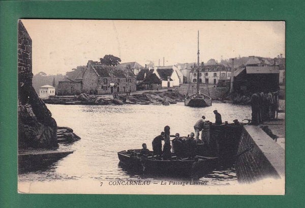 CONCARNEAU - Passage Lauriec - 1923