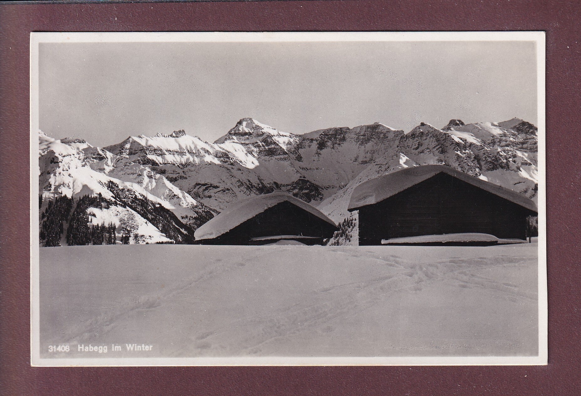 HABEGG im Winter - 1948