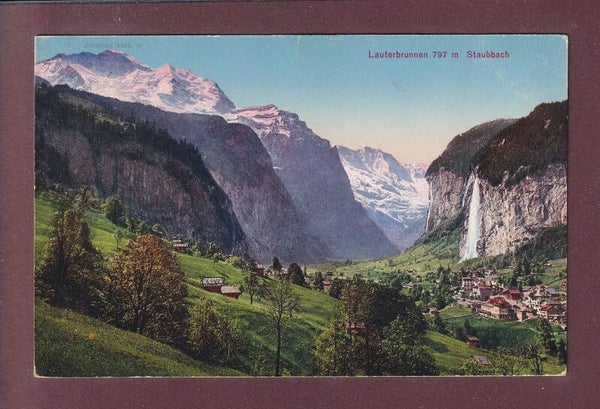 LAUTERBRUNNEN - Staubbach - 1926