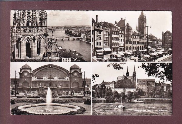 BASEL - 4 Bilder - 1965