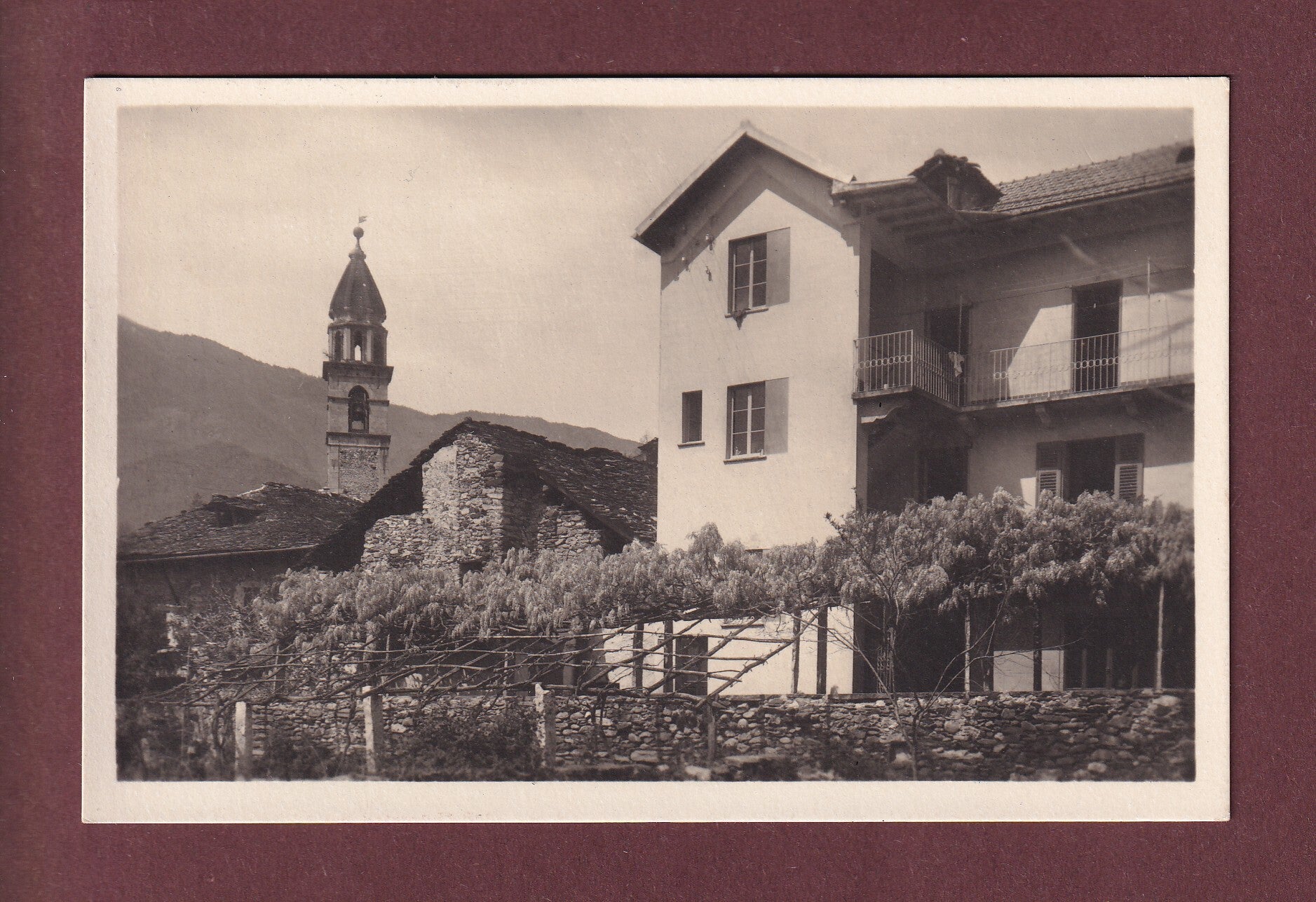 ASCONA - Albergo Quattrini - 1929