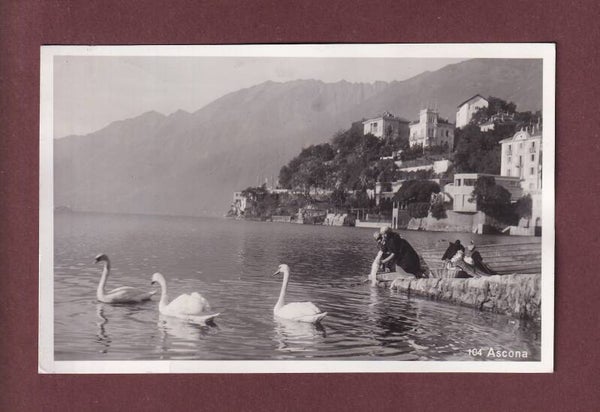 ASCONA - Lavanderia - Cigni - 1933