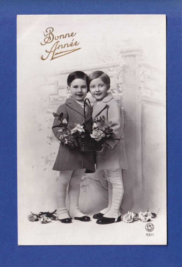 NOUVEL AN - Enfants - Fleurs