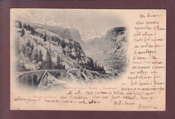 WENGERNALPBAHN - Jungfrau - 1898