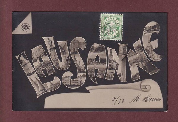 LAUSANNE en multivues - 1904