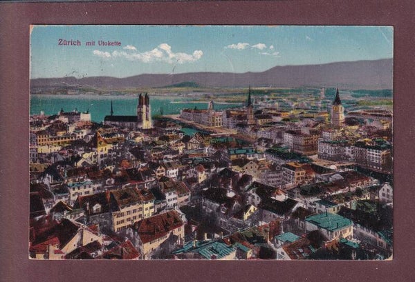 ZÜRICH - Utokette - 1922