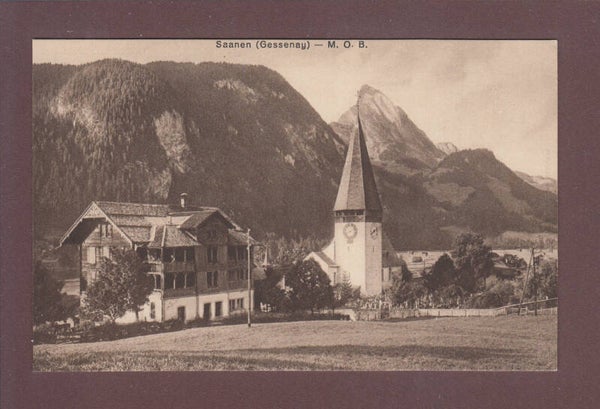 SAANEN - Kirche