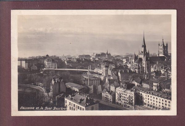LAUSANNE et Pont Bessières - 1923