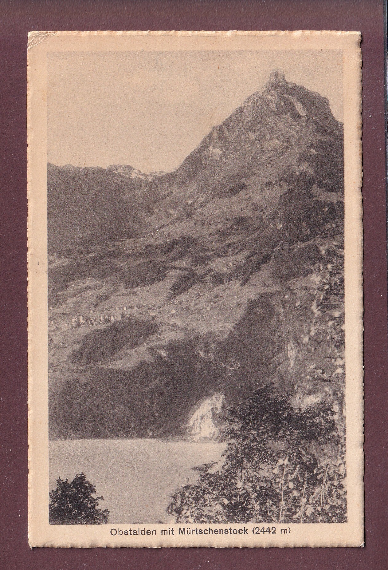 OBSTALDEN - Mürtschenstock - 1920