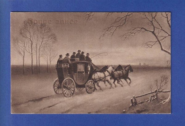 NOUVEL AN - Diligence - 1913