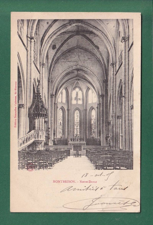 MONTBRISON - Notre-Dame - 1905