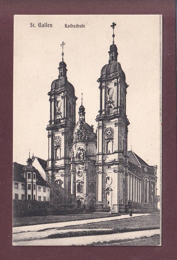 ST. GALLEN - Kathedrale - 1907