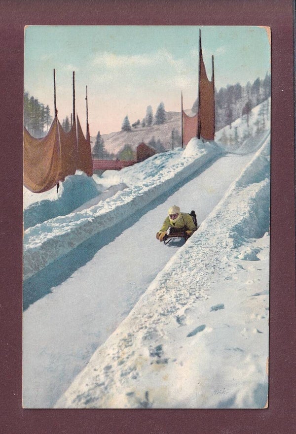 SPORT D'HIVER - SKELETON - 1912