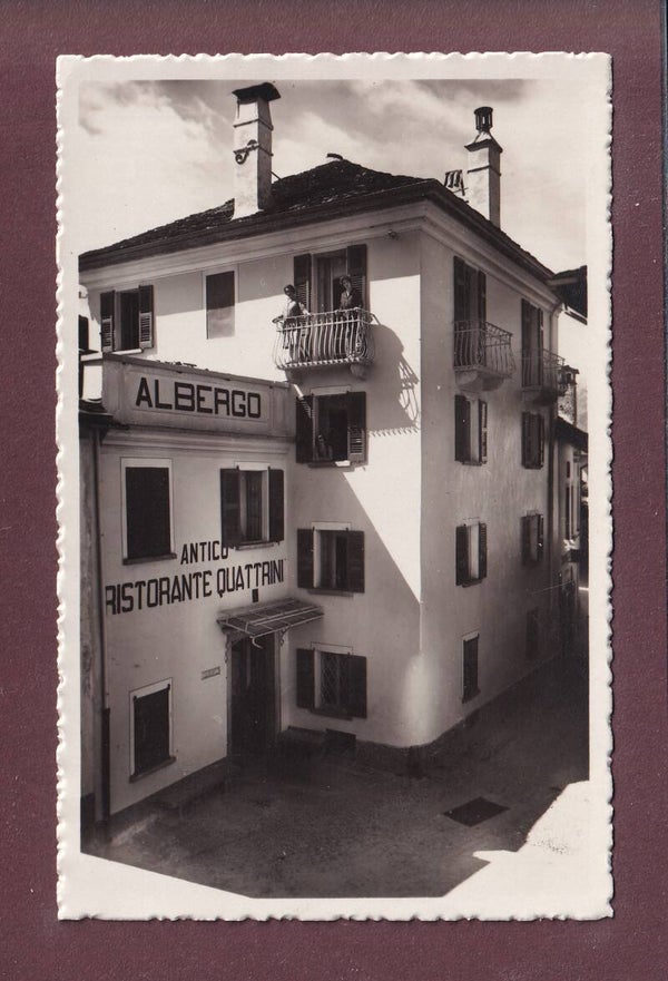 ASCONA - Albergo Quattrini - 1930