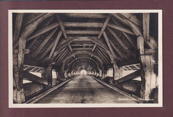 GÜMMENEN - Saanebrücke