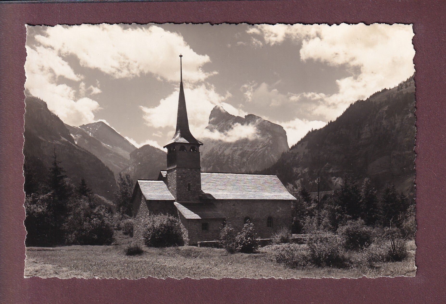 KANDERSTEG - Kirche - Gellihorn