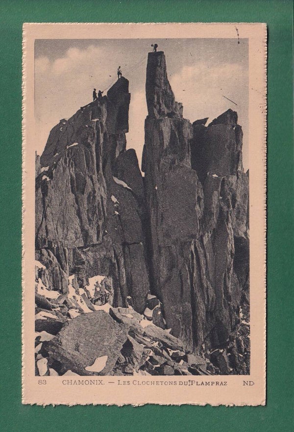Chamonix - Les CLOCHETONS DU PLAMPRAZ - 1926