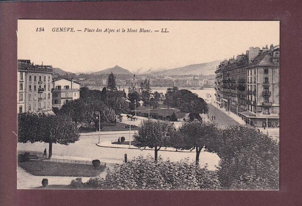 GENEVE - Place des Alpes