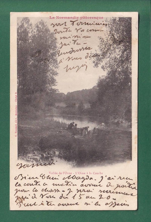 L'ORNE à la Courbe - 1903