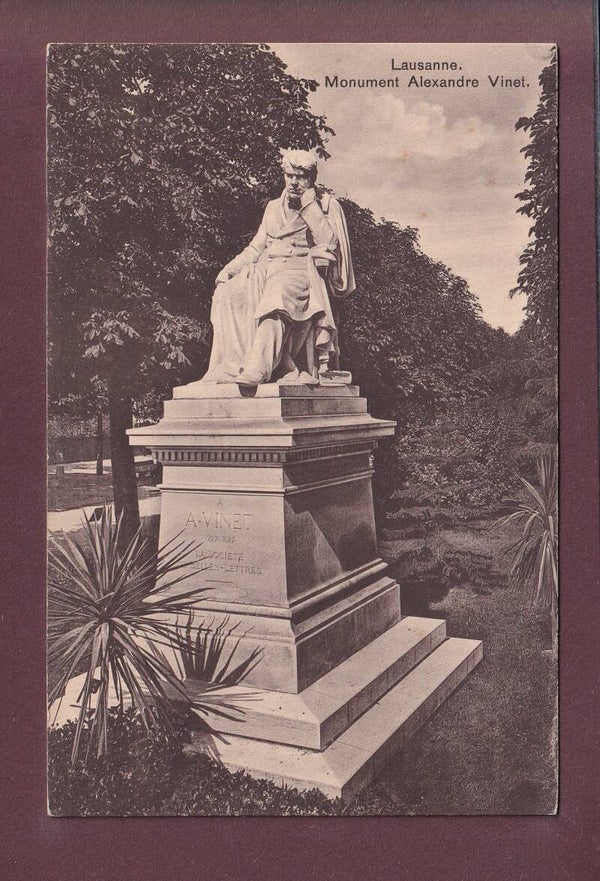 LAUSANNE - Monument Vinet