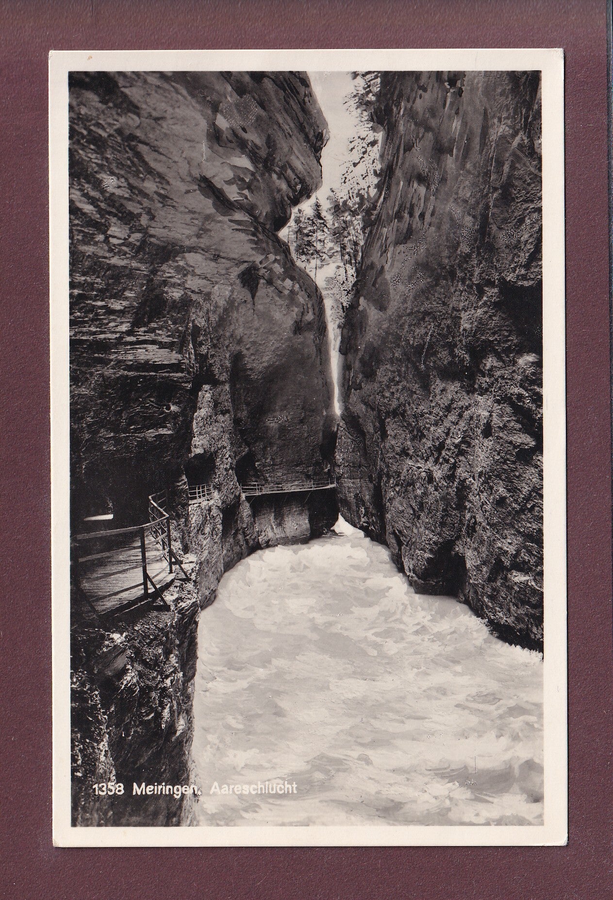 MEIRINGEN - AARESCHLUCHT