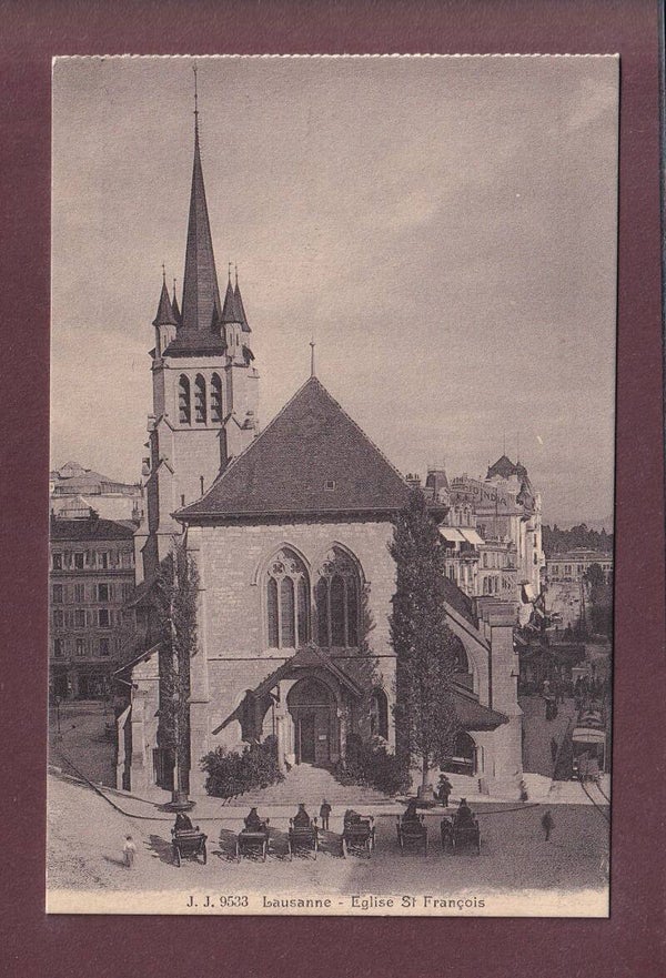 LAUSANNE - Eglise St. François - Attelages