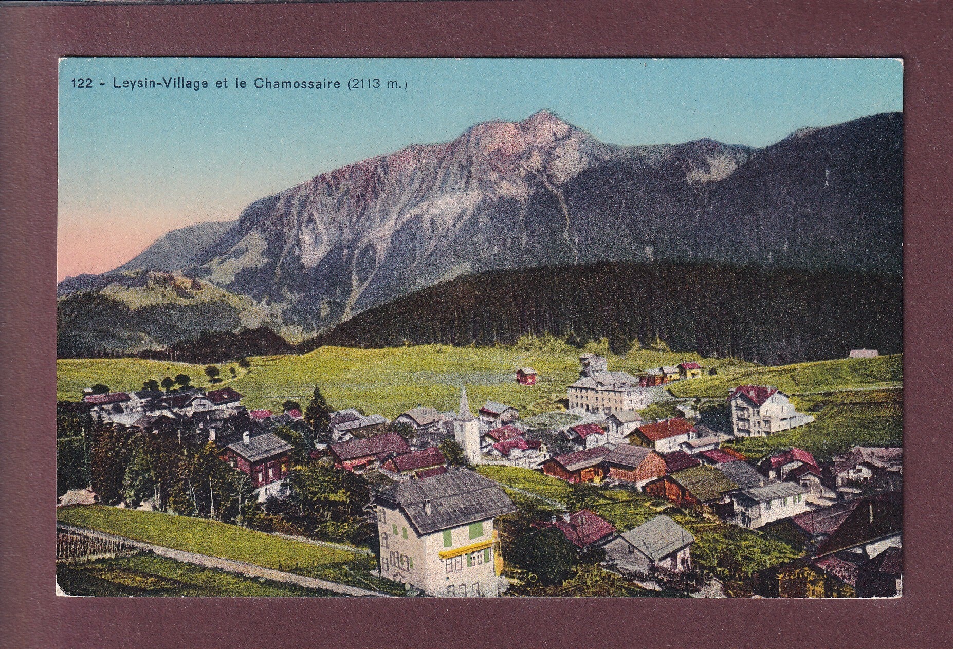 LEYSIN-VILLAGE - Chamossaire