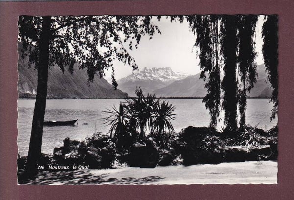 MONTREUX - Quai et Dents du Midi