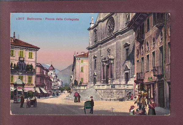 BELLINZONA - Piazza della Collegiata