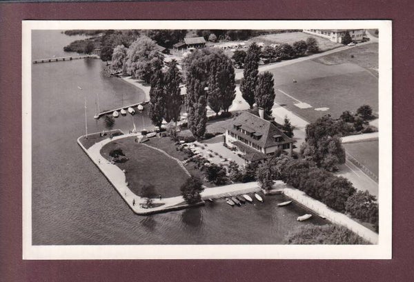 LA NEUVEVILLE - Restaurant J.J. Rousseau - Fliegeraufnahme