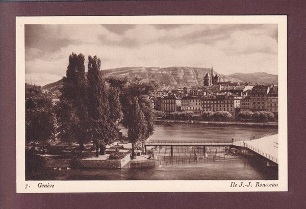 GENEVE - Ile Rousseau
