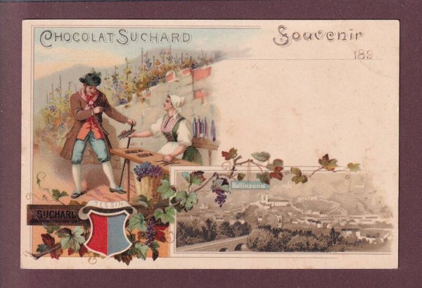 Souvenir de BELLINZONA - Chocolat Suchard