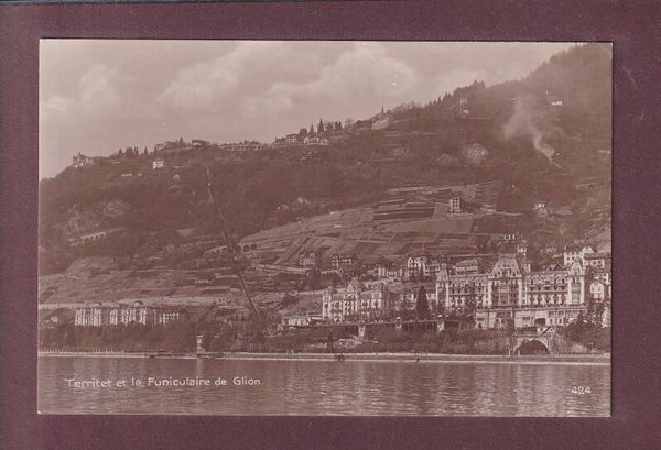 TERRITET et funiculaire de Glion