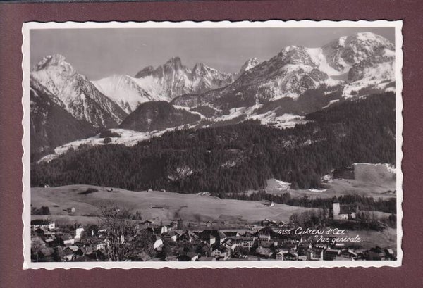 CHÂTEAU D'OEX - Vue générale